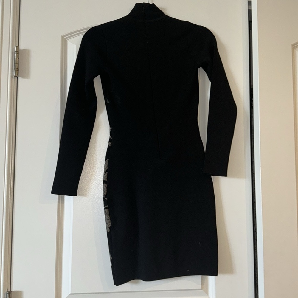 Marciano Turtleneck Long Sleeve Mini Dress - Picture 5 of 6